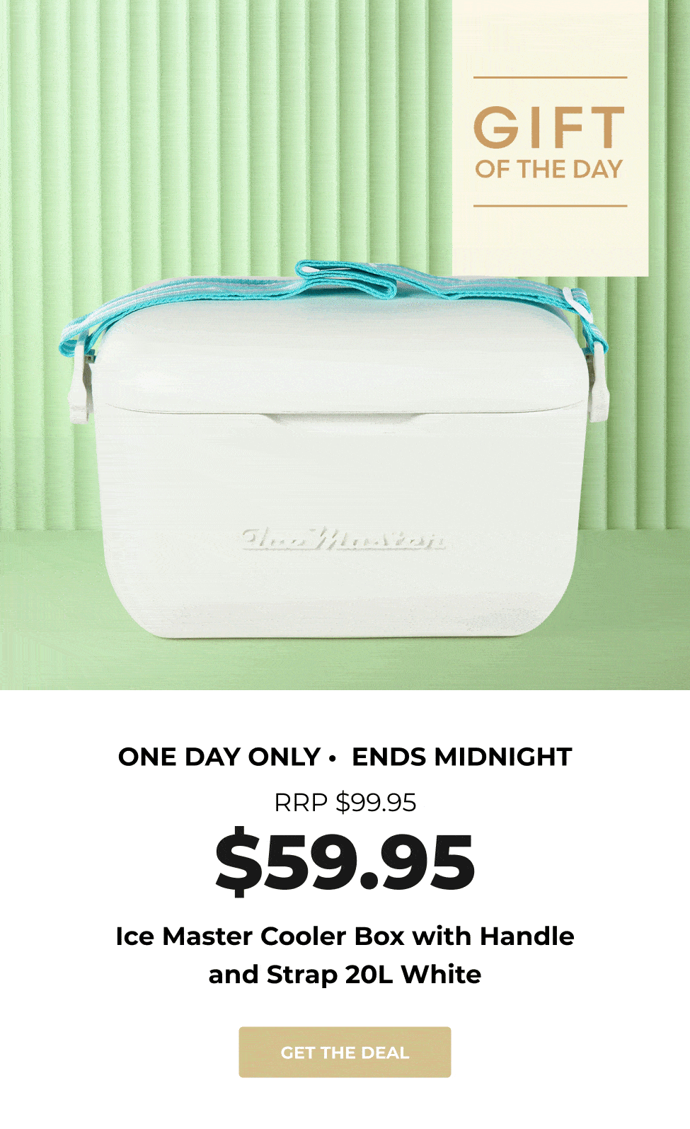 Gift of the day! 🎁 Ice Master Cooler Box 20L Kitchen Warehouse